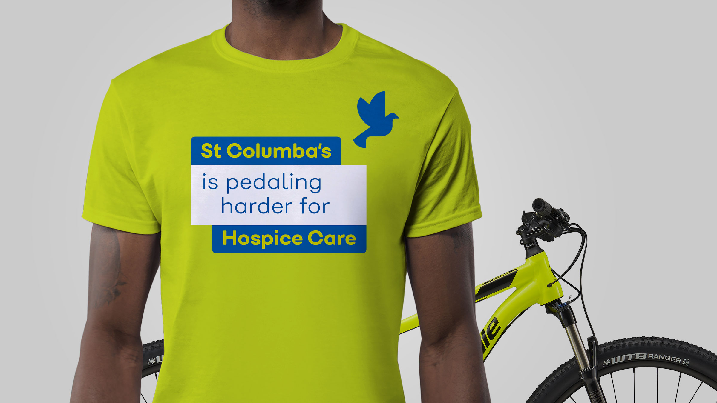 St Columba's Hospice fundraising materials designed by Monumentum