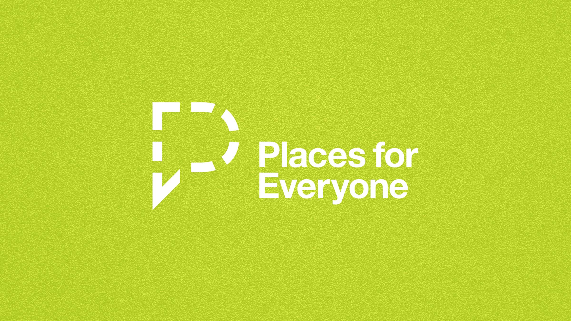 Sustrans Places for Everyone logo designed by Monumentum Brands